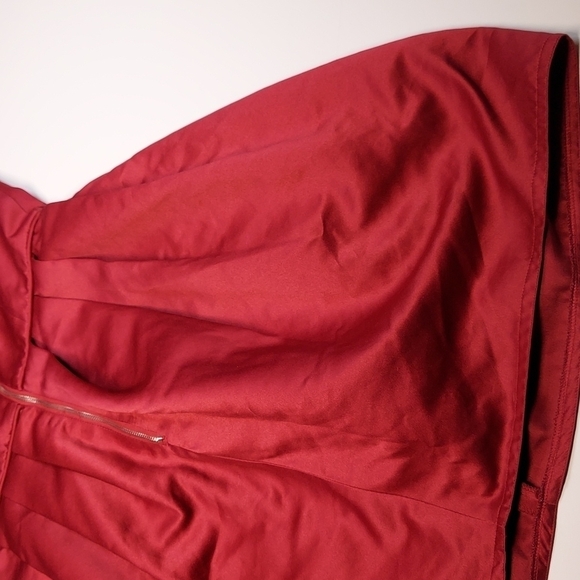 Forever 21 XXI Red Dress Sleeveless Lined Size M - Picture 12 of 13